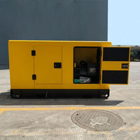Generador Eléctrico Diésel Súper Silencioso ECG de 40Kva 45Kva 50kw, Trifásico, de Reserva, con ATS, 50/60Hz, para Construcción y Emergencias