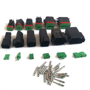 ขั้วต่อซ็อกเก็ตกันน้ำสำหรับยานยนต์ DT06-8S-CE05 DT06-4S-E008 DT06-2S-E008 <span class=keywords><strong>DT04</strong></span>-<span class=keywords><strong>2P</strong></span>-CE05 - Product Image 1