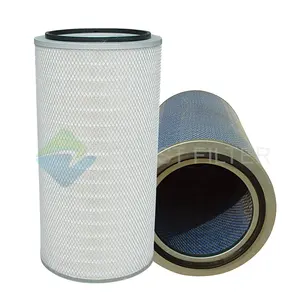 Donaldson yüksek sıcaklık anti-statik polyester hava filtresi kartuşu