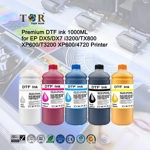 Tinta DTF TigerRoar xp600 de 1000 ml para impresoras Epson XP600, I3200, DX5, DX7, 4720, TX800, I1600, SureColor F170, F2100, tinta DTF sin obstrucciones. - Product Image 1