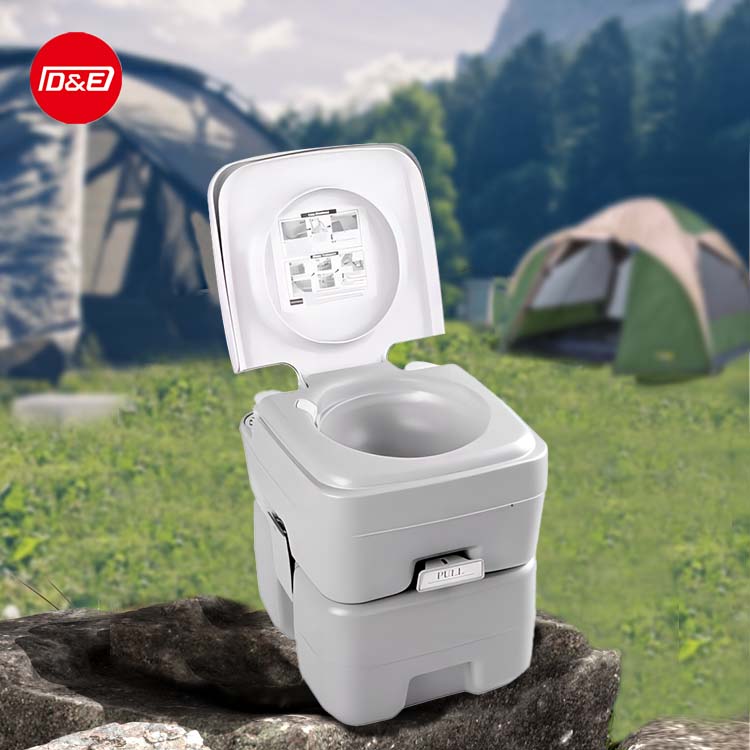Уличный мобильный туалет емкостью 20 л, автоматический смыв, кемпинг, портативный химический Туалет