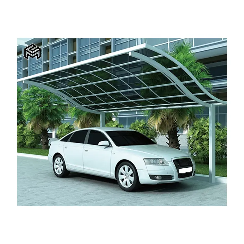 Hoja de policarbonato Carport Garage Garden Car Parking Shelter