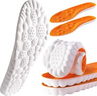 Meilleures semelles intérieures de course à pied : absorption des chocs, respirantes, en mousse à mémoire de forme hautement élastique, inserts pour chaussures de basketball