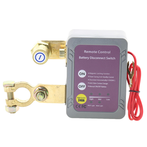 Interruptor Inteligente de Corte de Batería Remoto de 12V 240A, Distancia de Control de 50m, IP65, Antirrobo, Corte Automático de Energía para Autos, Camiones, RVs, ATVs, Barcos, CE - Product Image 1