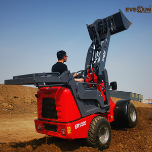 EVERUN - Mini Cargadora de Ruedas de 1.5 Toneladas en Oferta, Cargadora Frontal Articulada Compacta Diésel para Construcción y Agricultura - Product Image 5