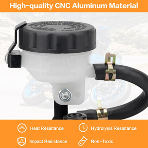 <span class=keywords><strong>ปั๊ม</strong></span><span class=keywords><strong>เบ</strong></span>รคไฮดรอลิกสำหรับรถมอเตอร์ไซค์แบบดัดแปลง หัวปั๊มแบบหล่อขึ้นรูป 6 สปีด ผลิตในประเทศไทย พร้อมกระปุกพลาสติก - Product Image 4