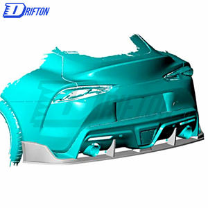 Diffuseur arrière en fibre de carbone sèche de style ML pour Toyota GR Supra MK5 Kit de carrosserie - Product Image 4