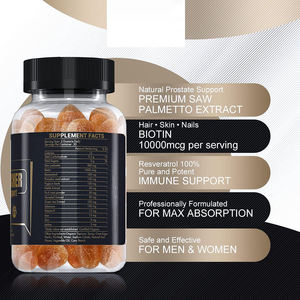 हार्ट ब्लॉकर के पूरक बालों की गुम्मस ने बालों के विकास के लिए पेलेमेटो बायोटिन देखा - Product Image 5