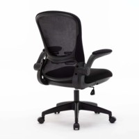 Vente en gros de chaise d'attente de bureau pivotante à hauteur réglable pour salle de réunion chaise de bureau pivotante à mi-dossier