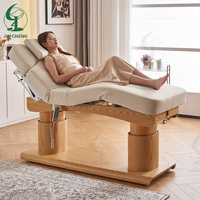 Table de massage électrique réglable Jincheng pour salon de beauté, usage scolaire, hôtelier, sportif, sous-sol et traitement par ventouses