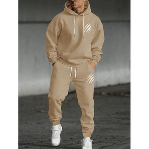 Felpe e pantaloni con cappuccio stampati da uomo e da donna abbigliamento sportivo con stampa a zampa di animale che corre alla moda Casual autunnale e invernale - Product Image 3