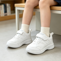 Chaussures de rentrée scolaire pour enfants de haute qualité, personnalisées, blanches, antidérapantes, confortables, style décontracté, baskets pour enfants