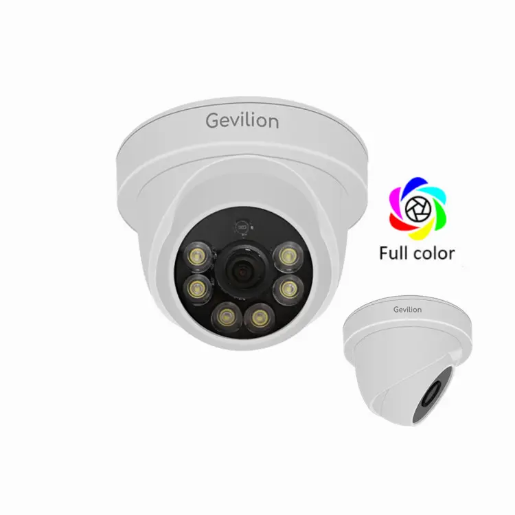 Moins cher OEM HD 1080p 2MP 3MP 5MP Full Colorful EyeBall Caméra CCTV Caméras de sécurité AHD TVI CVI Caméra analogique