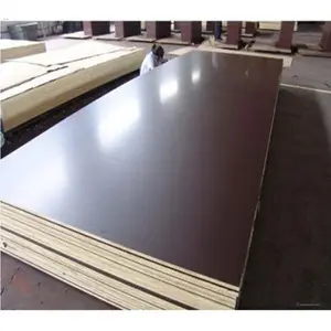Factory Price 12mm 15mm 17mm 18mm Black Brown Birch Melamine Film Faced Plywood For Construction