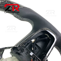 Volant sport personnalisé en fibre de carbone forgée pour Dodge Ram 1500 Rebel 2500 3500 4500 5500 SRT TRX RHO Pickup Truck 2020+