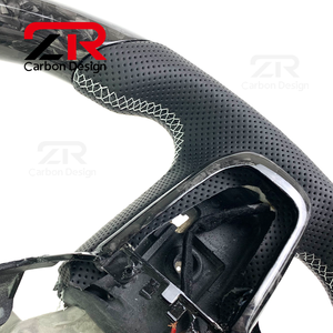 Volant sport personnalisé en fibre de carbone forgée pour <span class=keywords><strong>Dodge</strong></span> <span class=keywords><strong>Ram</strong></span> 1500 Rebel 2500 3500 4500 5500 <span class=keywords><strong>SRT</strong></span> TRX RHO Pickup Truck <span class=keywords><strong>2020</strong></span>+ - Product Image 6