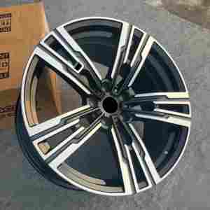 KW Forgé 5x112 en STOCK Jantes 19 20 21 pouces Jantes Machine noire Jantes de voiture en alliage pour <span class=keywords><strong>BMW</strong></span> X3 G01 X4 G02 X5 7 G11 G12 I7 <span class=keywords><strong>IX</strong></span> - Product Image 3