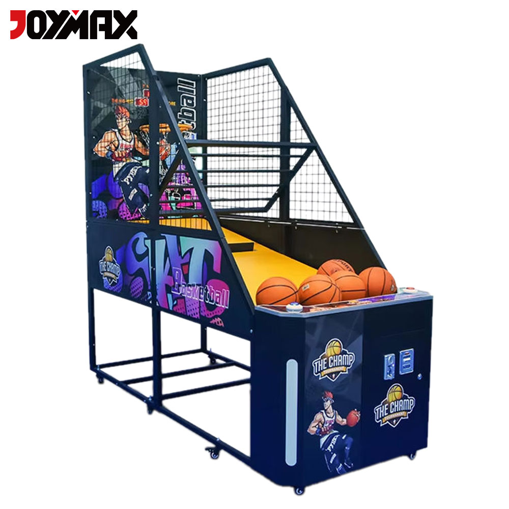 Folding Basketball Machine Coin Operated Game Entertainment Equipment Indoor Arcade Amusement Park Game Room Youth Sports Halls