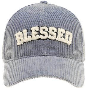 หมวกเบสบอลผ้าลูกฟูก5แผงสำหรับทุกเพศหมวกรูปตัวพ่อต่ำปักด้วยมือปรับได้สไตล์สปอร์ต - Product Image 2