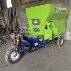 Hot Koop Elektrische Driewieler Voerwagen Tmr Boerderij Veevoer Mengwagen - Product Image 4