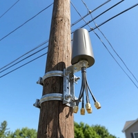 Antenne externe 4G LTE 5G omnidirectionnelle MIMO 4x4 à profil bas de 2 pouces à large bande pour optimiser les performances des routeurs, passerelles et points d'accès