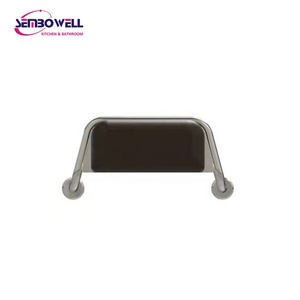 Accessoires de sécurité Dossier de <span class=keywords><strong>toilette</strong></span> en acier inoxydable Accessoires de salle de bain Barre d'appui pour toilettes - Product Image 2