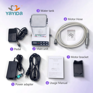มอเตอร์ไฟฟ้าสำหรับทันตกรรม Yayida แบบไร้แปรงถ่าน หัวกรอปรับความเร็วได้ทั้งสูงและต่ำ อุปกรณ์ดูแลช่องปาก - Product Image 4