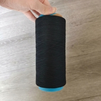 Fil recyclé noir en gros, 0,5 à 32 fils, Open End et Semi-Ring, pour le textile de maison