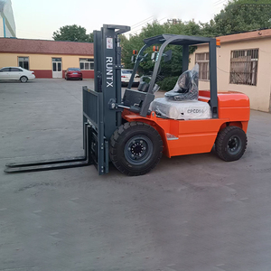 Runtx, gran oferta, Mini carretilla elevadora <span class=keywords><strong>CPCD30</strong></span>, carretilla elevadora diésel, horquilla de 3 toneladas, tamaño pequeño, tracción en las 4 ruedas, mástil de visión amplia con CE - Product Image 2