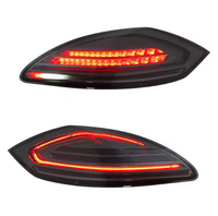 Feux arrière LED SJC pour Porsche Panamera 2010-2013 970.1 mise à niveau vers 970.2 clignotants dynamiques feux arrière feu arrière de frein de voiture