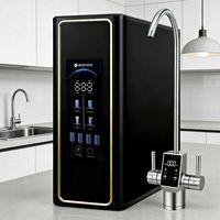 Purificateur d'eau par osmose inverse 100 GPD, distributeur électrique autonettoyant, filtration 6 étapes, plastique écologique pour la maison et le bureau