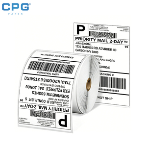Premium Quality Thermal Labels 40X30mm 50x100mm High Sensitivity for Express Delivery Package Shipping - Product Image 1