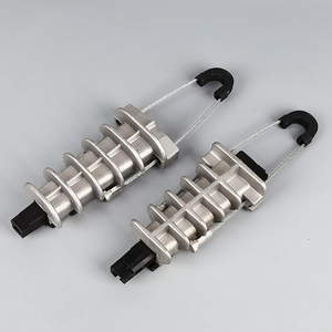 Abrazadera de tensión de aleación de aluminio serie PAL, anclaje de extremo muerto, cuña termoplástica resistente a los rayos UV, instalación sin herramientas para fibra óptica - Product Image 4