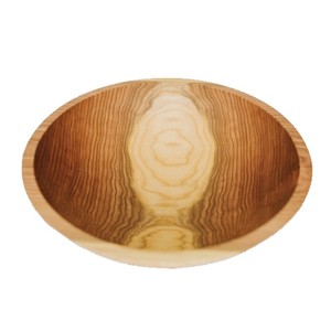 ชามไม้อะคาเซียชามสลัดทรงกลมขนาดใหญ่สำหรับใช้ในบ้านบริการอาหารของโรงแรม - Product Image 2