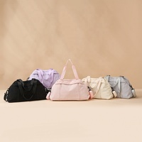 Sac de sport OEM imperméable en Oxford grande capacité avec compartiments séparés pour vêtements secs et mouillés, idéal pour le yoga, la natation, les voyages et la gym, avec poches multiples et passant pour trolley
