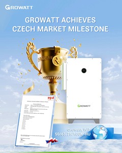 Inversores de Energía Solar Híbridos Growatt WIT 50-100K-H/HU de 50KW, 63KW, 75KW y 100KW con Alto Voltaje de 400V para Uso Comercial - Product Image 2