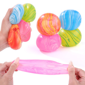 Best Selling TPR Super Solid Flow-Veined Cube Maltose Unique Ice Cube Decompression Sensory Squeeze <b>Squishy</b> Toy for Kids Adults - Product Image 3