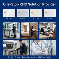 Impression personnalisée de cartes RFID, cartes en plastique blanches, cartes cadeaux, cartes vierges avec puce et bande magnétique