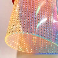 Film d'écran LED flexible transparent pour centre commercial, idéal pour les entreprises en libre-service, dropshipping et murs vidéo LED