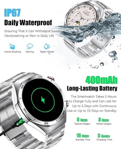 1.52 <span class=keywords><strong>uomo</strong></span> \ "HD <span class=keywords><strong>Touch</strong></span> Screen <span class=keywords><strong>orologio</strong></span> intelligente IP67 impermeabile sport Fitness Tracker per Bluetooth chiamata 24/7 frequenza cardiaca/sangue - Product Image 6