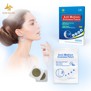 Say tàu xe vá cho trẻ em & ngườ<span class=keywords><strong>i</strong></span> lớn-an 100% & tự nhiên để làm giảm du lịch say tàu xe, chóng mặt, buồn nôn, nôn mửa (5 cặp) - Product Image 1