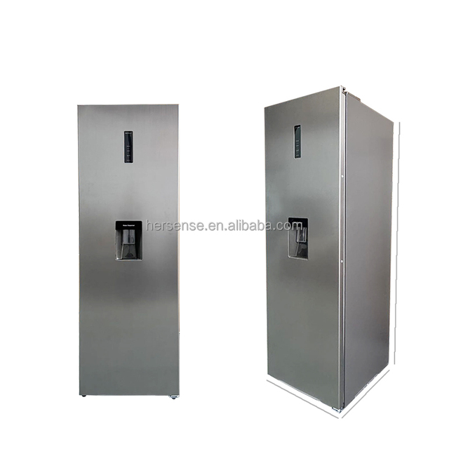 24 Inch Single Door Frost Free Refrigerator With Water Dispenser 220V Reversible Door for Home Apartment and Office Smart