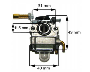 Carburatore Originale Nuovo di Zecca per Decespugliatore Shark AT 3342 AT3342 Spot PLC - Product Image 2