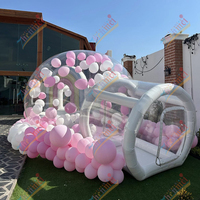 Tente gonflable Zhenmei 4 Mtr Bubble Balloon House pour les fêtes Garantie 1 an avec pompe incluse