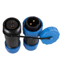 Vis sans soudure TY20 Docking 2 Pin connection IP68 extérieur 25A mâle femelle prise d'alimentation connecteur circulaire étanche