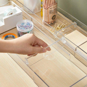 Desktop Organizer With Compartments Rectangle Open Top For Office Stationery <b>Storage</b> - Product Image 3