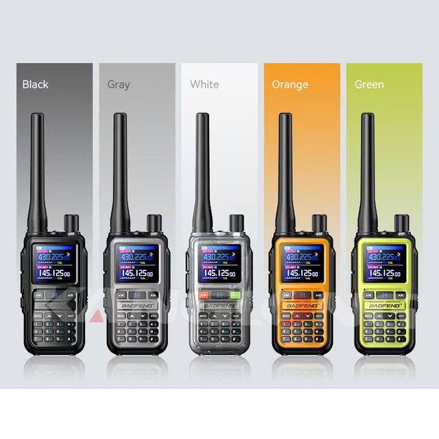 Baofeng UV-5R Mini Color Full-Band Two-Way Radio, App Programmable, 5-Watt Sports Simulator Walkie-Talkie
