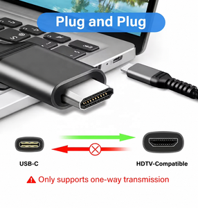 Cable USB C Tipo-C a HDTV Compatible con 4K, 4K/60Hz HDTV 2.0, Cable Convertidor HDTV Macho para MacBook, Laptop <span class=keywords><strong>Samsung</strong></span> - Product Image 2