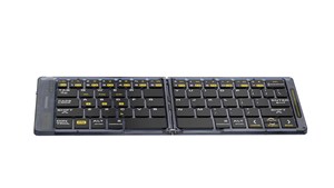 Ultra-Mỏng Không Dây Hai-Gấp Bàn Phím Nhỏ Bt Bàn Phím Không Dây Có Thể Gập Lại Cho Máy Tính Bảng PC - Product Image 4