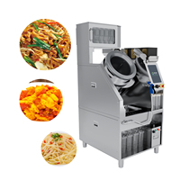 Machine de cuisson automatique industrielle T-Chef TC-20EA pour la restauration aéroportuaire, cuve en acier inoxydable 304, écran tactile numérique pour la température